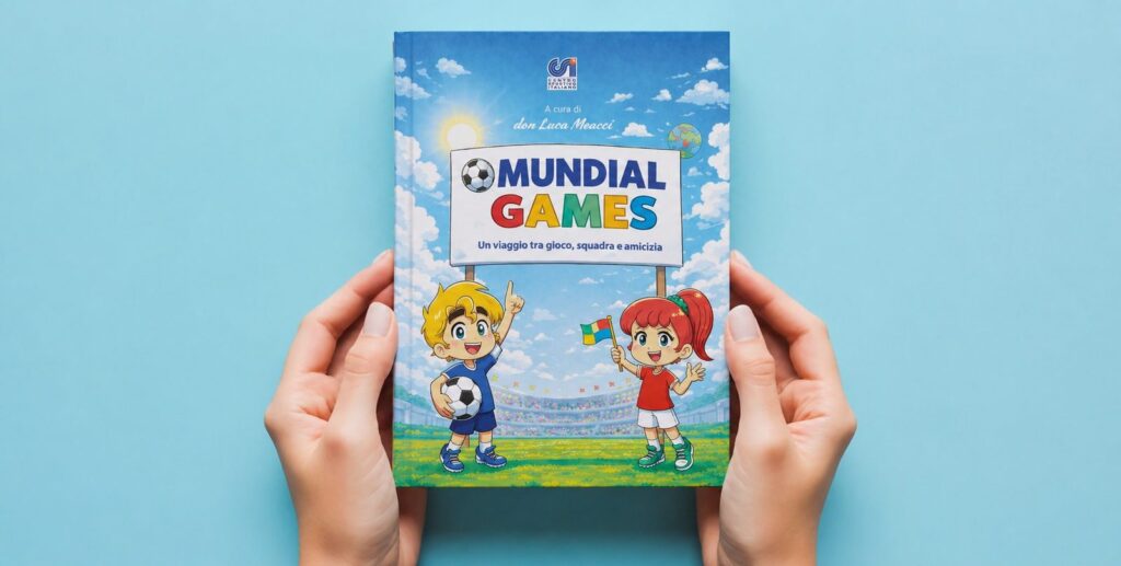 Bambini giocano a calcio agli oratori dei Mundial Games del CSI