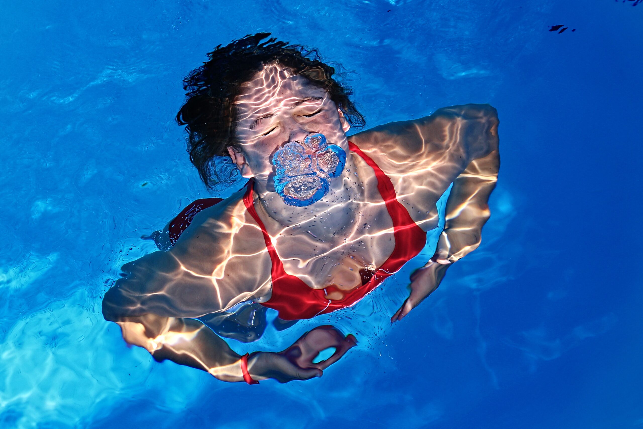 Chi esce dall'acqua un po' diverso piscina