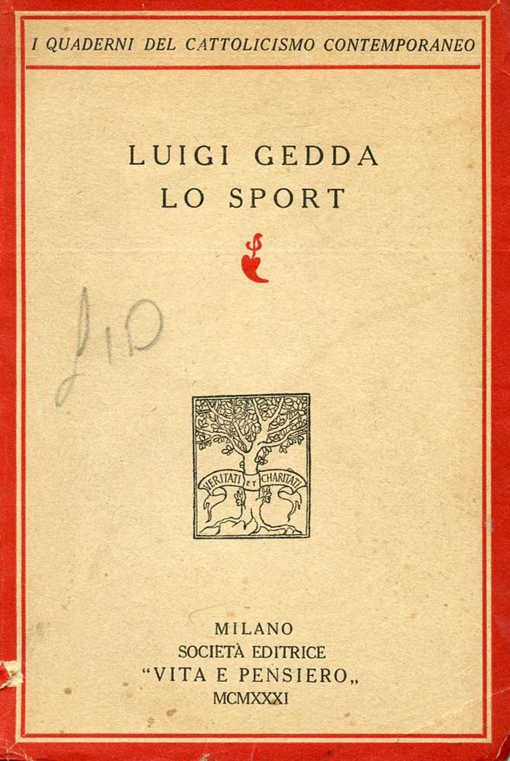gedda lo sport 1931 copertina